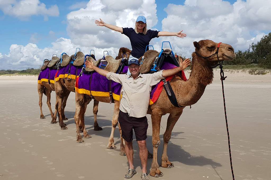 Camelot Camels Noosa Camel Rides Hire our friendly camels for an event festival or beach rideEmbracing the sunshine