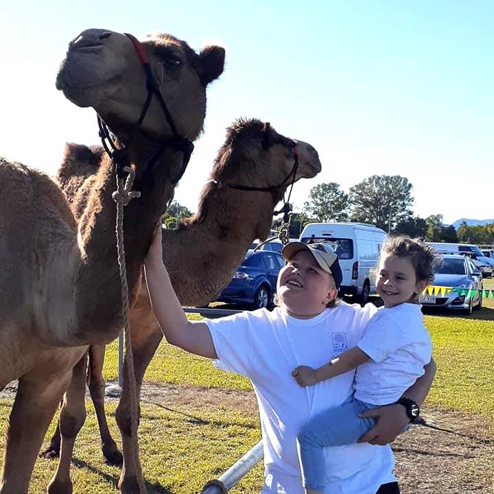 Camelot Camels Noosa Camel Rides Hire our friendly camels for an event festival or beach rideKids love camels